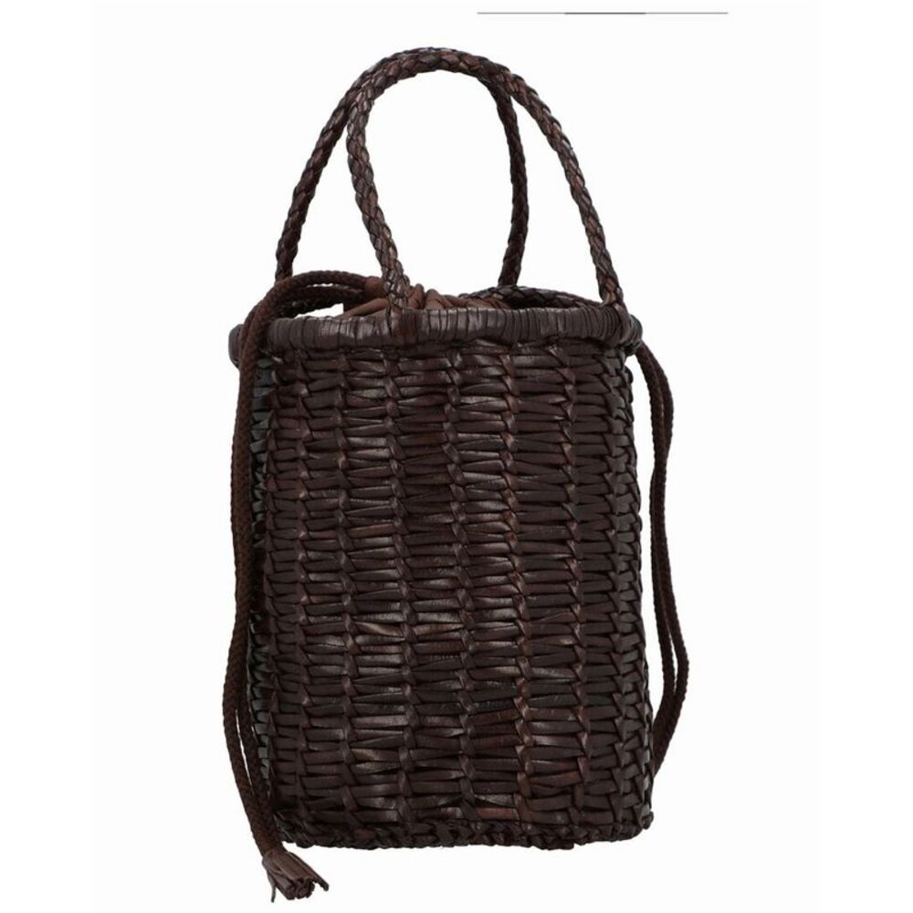 Dragon Diffusion Lina Leather Bucket Bag, Brown - Picture 6 of 6